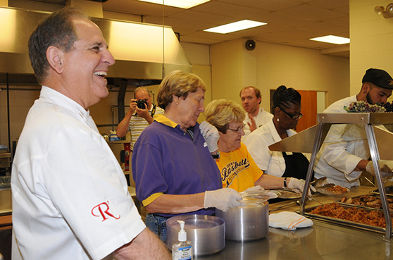 Chef John Folse of New Orleans and his staff prepared and served the festive luncheron for the 2013 Chatawa Jubilee celebration.