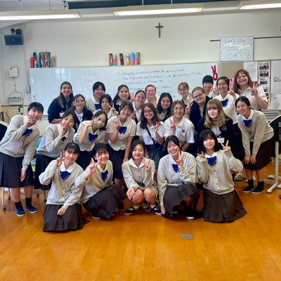 Students from NDHS make a special visit to Kyoto, Japan to connect with students of Notre Dame Jogakuin Jr. and Sr. High School