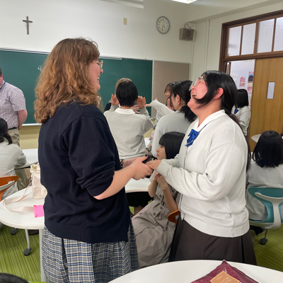 Students from NDHS make a special visit to Kyoto, Japan to connect with students of Notre Dame Jogakuin Jr. and Sr. High School