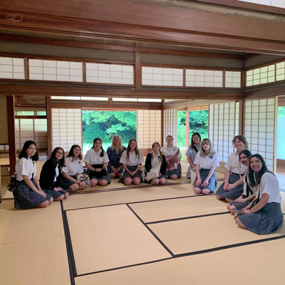 Students from NDHS make a special visit to Kyoto, Japan to connect with students of Notre Dame Jogakuin Jr. and Sr. High School